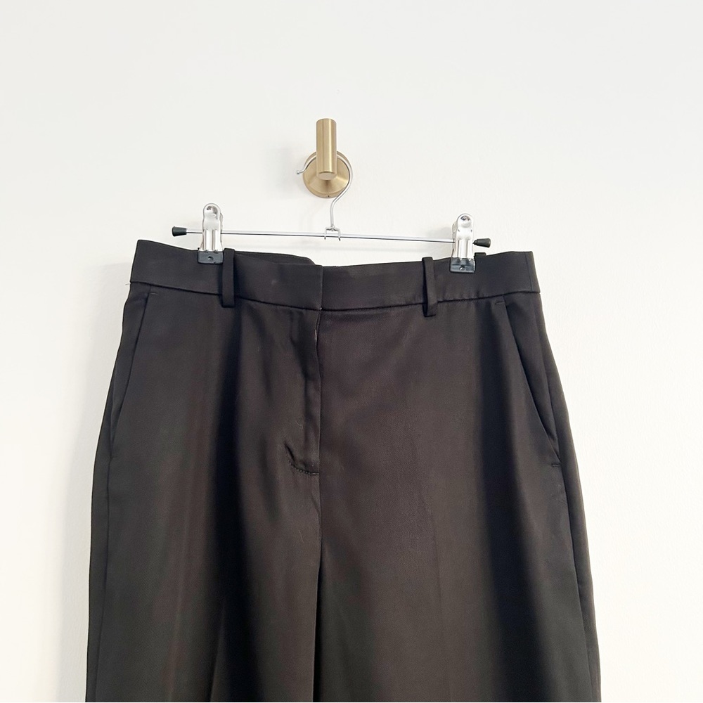 J. Crew Ingrid Pant in Black Gramercy Twill 100% Lyocell Size 6 - Picture 4 of 8